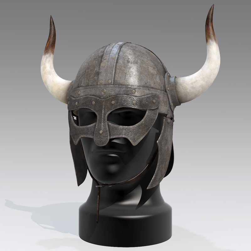 Horned Helmet Worn In By People In The Ancient World
