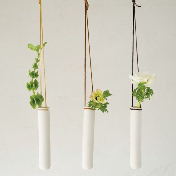 hanging vase test tubes