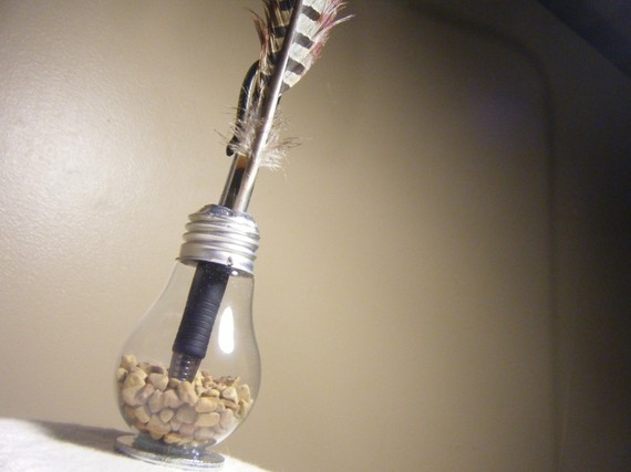 Upcycle Light Bulbs