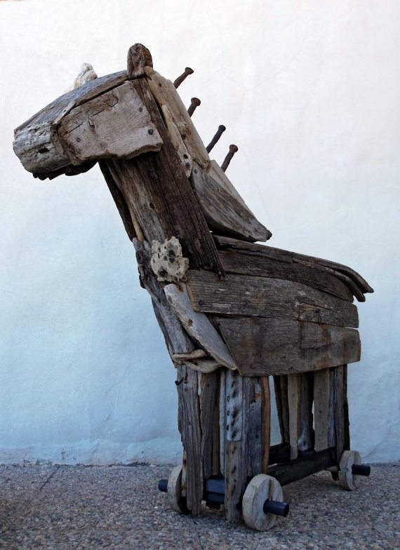 Trojan Horse created with Driftwood