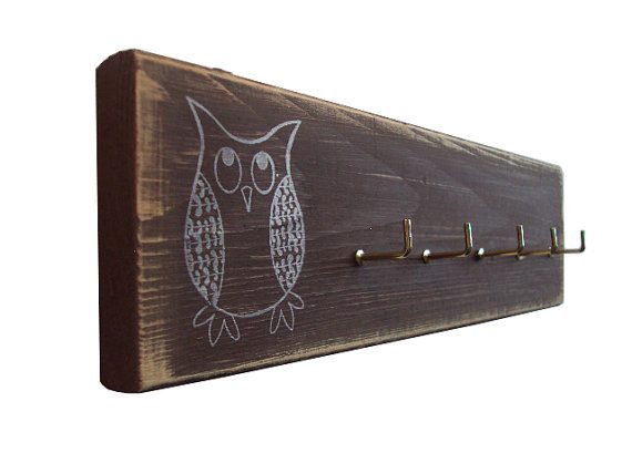 Owl key rack holder