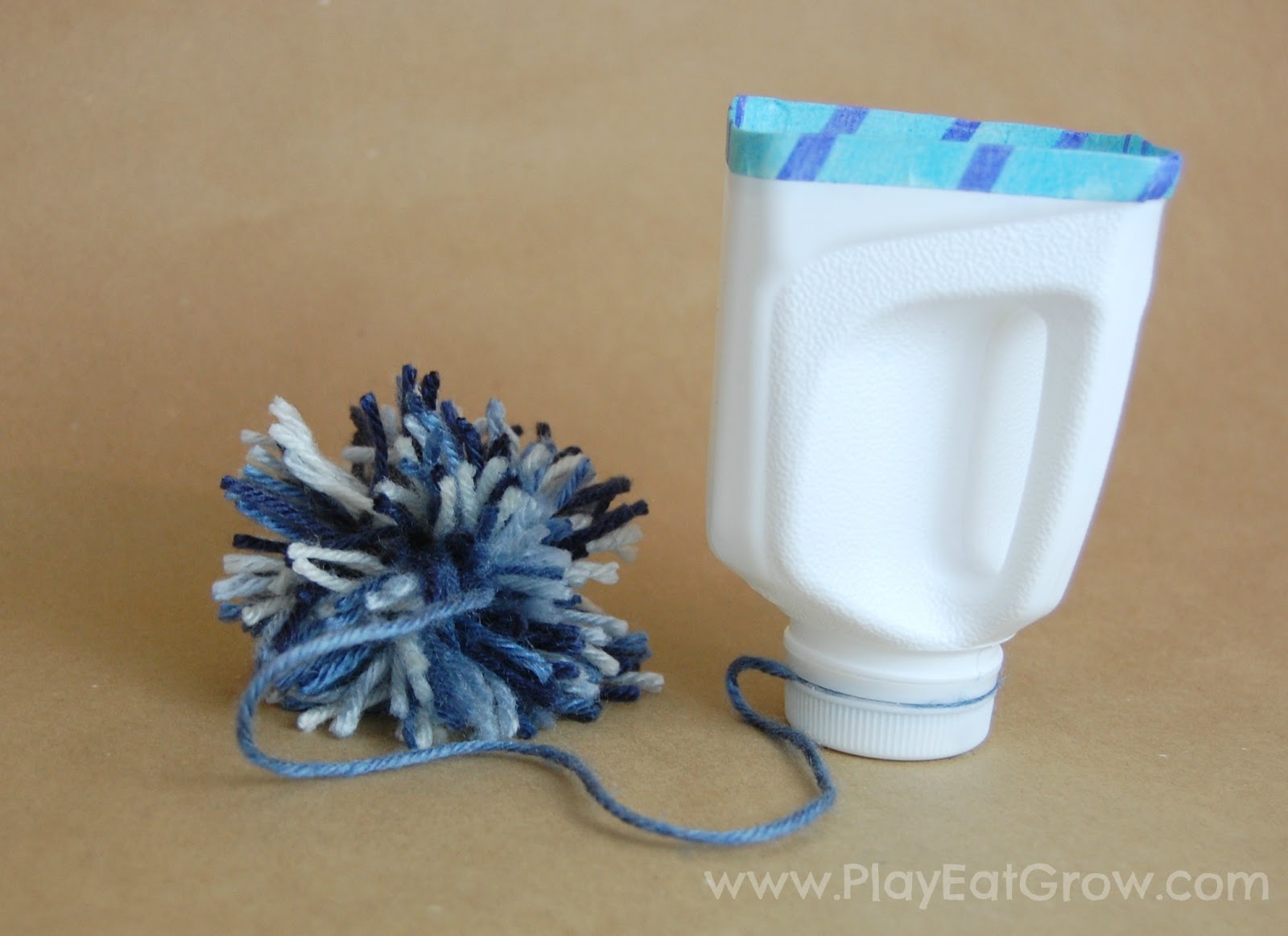 Play: Homemade Toys - Milk Jug Toss 