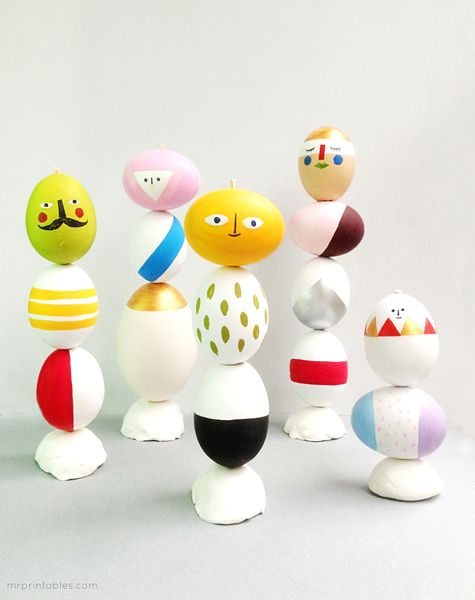 Easter Eggs Sculptures