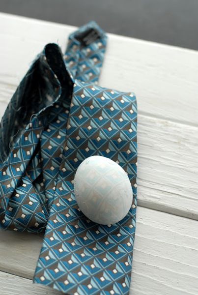 Tie Silk Dyed Easter Eggs