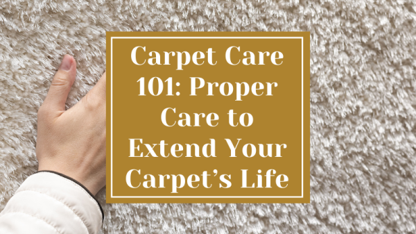 Carpet Care 101: Proper Care to Extend Your Carpet’s Life