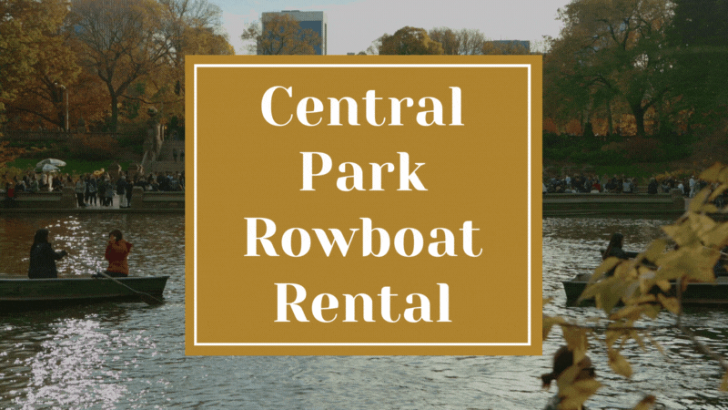 Central Park Rowboat Rental