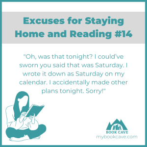 reasons for staying home and reading