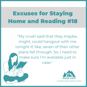 The best excuse for staying home and reading
