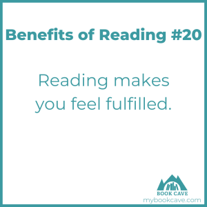 reading makes you feel fulfilled 