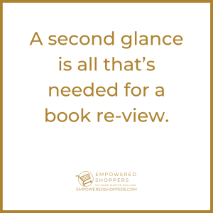 A second glance is all that's needed for a book re-view