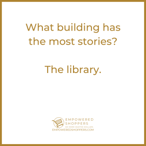 What building has the most stories? The library