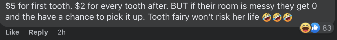 How Much Money Does Should The Tooth Fairy Bring