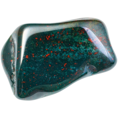 Blood stone is a green crystal with many different uses